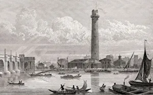 The New Shot Mill, London, illustration by Th