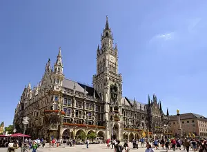 New Town Hall, Marienplatz, old town