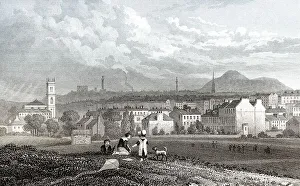 Part of the New Town, from the North West