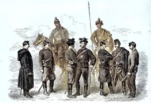 The New Uniforms of the Officers of the Cavalry of the Army of Austria in 1869