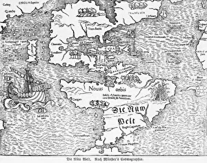 The New World 1545, New World, map