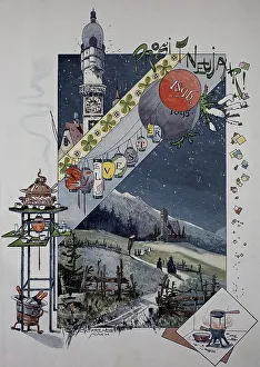 New Year's Eve and New Year's Day 1895
