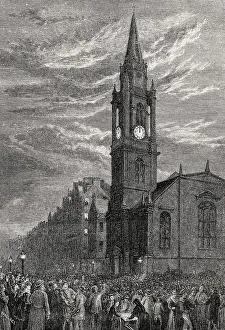 New Year's Eve at the Tron Kirk