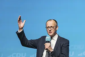 New Year's reception of the CDU with chancellor candidate Friedrich Merz in Kunzelsau