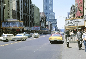 New York in 1966, Manhattan, 42nd Street between 7th and 8th Avenue
