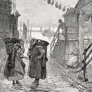 Newhaven Fishwives, Newhaven, Edinburgh