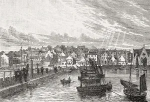 Newhaven, from the Pier, Edinburgh