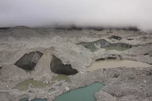 Part of the Ngozumpa Glacier, largest glacier in Nepal