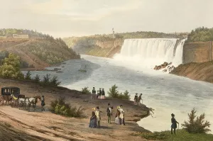 Niagara Falls, Niagara Falls, American Falls from Table Rock