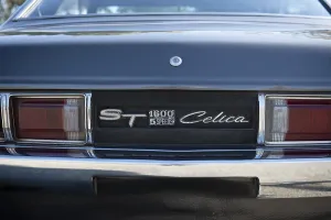 Nicosia Cyprus, October 14 2018: Rear view of Classic collectible Toyota Celica sport car