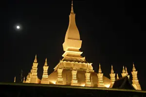 Night shot, Theravada Buddhism