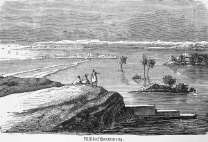 Nile, flood, precipitation, landscape