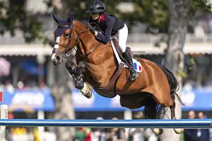 Nina Mallevaey of France, riding Nikka VD Bisschop