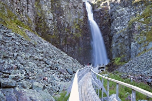 Category Scandinavia Prints: Njupeskaer, the highest waterfall in Sweden