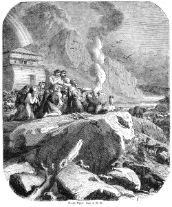 Noah's sacrifice, altar, sacrifice