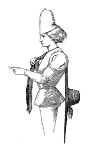 Nobleman from Burgundy with two hats