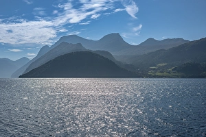 Norddalsfjord, view from the Linge ferry terminal to the south