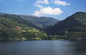 The Nordfjord on the Way to Nordfjordeid in Norway