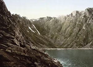 Nordkapp, North Cape, on the island of Mageroya