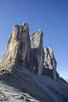 North face of the Tre Cime di Lavaredo