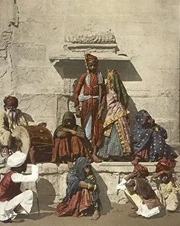 North of India. Bride and Bridegroom