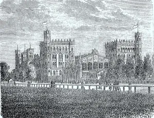 The North Railway Station in Vienna in 1878