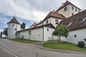 North side with tower, Zeil Castle