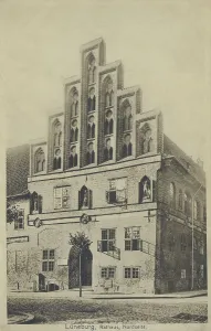 North side of the town hall in Lueneburg