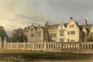 North West View of Harlaxton Manor House
