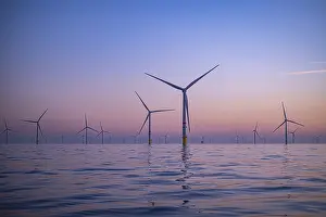 Norther Offshore Wind Farm near Knokke