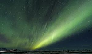 Fascination Winter - Magic Of The Northern Light Prints: Northern Lights (Aurora borealis) over landscape near Myvatn