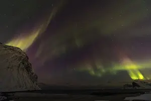 Northern Lights in Myrland, Lofoten