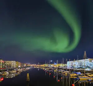 Northern lights in Trondheim Norway