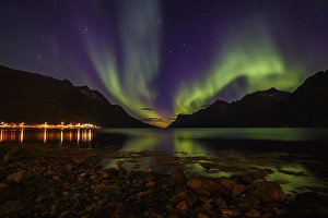 Category Scandinavia Prints: Nothern Lights (aurora borealis)