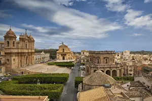 Noto - old town in Sicily, Italy, Europe