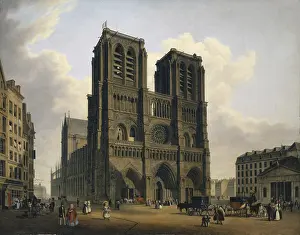 The Notre Dame Cathedral in Paris