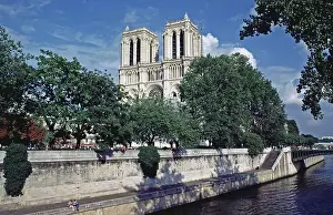 Notre-Dame church, river Seine