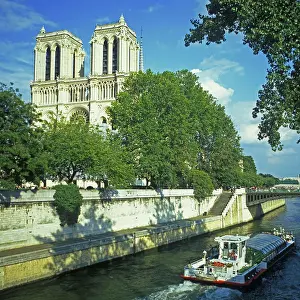 Notre-Dame church, river Seine