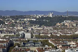 Notre Dame de Fourviere in France<br> Notre Dame de Fourvire in France