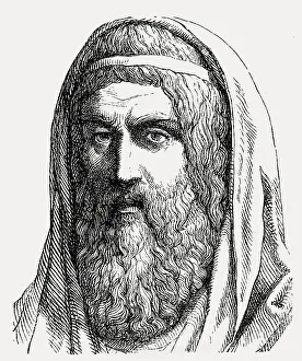 Numa Pompilius, 753-673 BC, the legendary second king of Rome