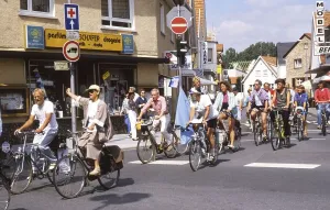 In which also numerous amateur cyclists participated on 7