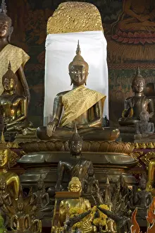 Numerous Buddhas and the city pillar