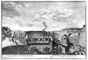 Nuremberg Prospect near the gate of Thiergaertner Thor