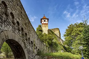 Nuremberg Towers and the town wall of Bad Wimpfen
