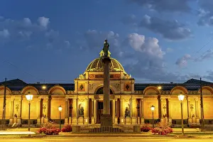 Category Scandinavia Prints: Ny Carlsberg Glyptotek Museum at dusk
