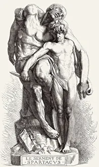 The Oath of Spartacus, Louis-Ernest Barrias