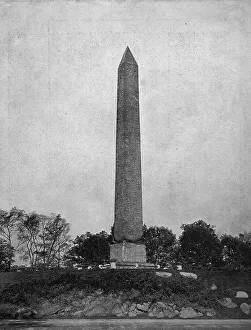 The Obelisk in the Central Park of New York