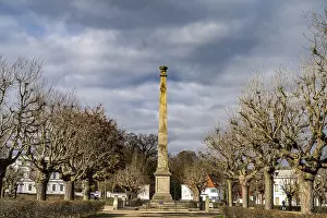 Obelisk on the circular square Circus von Putbus
