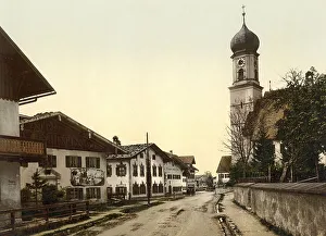 Oberammergau in Bavaria, c. 1890
