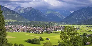 Oberstdorf, behind Schattenberg